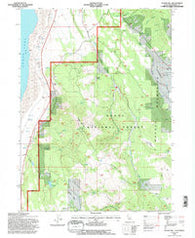Sugar Hill California Historical topographic map, 1:24000 scale, 7.5 X 7.5 Minute, Year 1993