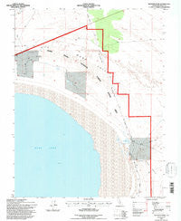 Sulphur Pond California Historical topographic map, 1:24000 scale, 7.5 X 7.5 Minute, Year 1994
