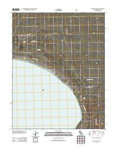 Sulphur Pond California Historical topographic map, 1:24000 scale, 7.5 X 7.5 Minute, Year 2012