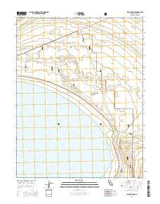 Sulphur Pond California Current topographic map, 1:24000 scale, 7.5 X 7.5 Minute, Year 2015