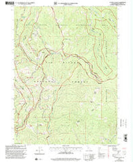 Summit Valley California Historical topographic map, 1:24000 scale, 7.5 X 7.5 Minute, Year 1997