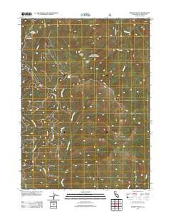Summit Valley California Historical topographic map, 1:24000 scale, 7.5 X 7.5 Minute, Year 2012
