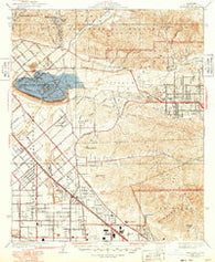 Sunland California Historical topographic map, 1:24000 scale, 7.5 X 7.5 Minute, Year 1942