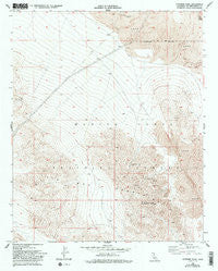 Sunshine Peak California Historical topographic map, 1:24000 scale, 7.5 X 7.5 Minute, Year 1955
