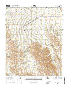 Sunshine Peak California Current topographic map, 1:24000 scale, 7.5 X 7.5 Minute, Year 2015