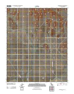Superior Valley California Historical topographic map, 1:24000 scale, 7.5 X 7.5 Minute, Year 2012