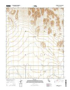 Superior Valley California Current topographic map, 1:24000 scale, 7.5 X 7.5 Minute, Year 2015