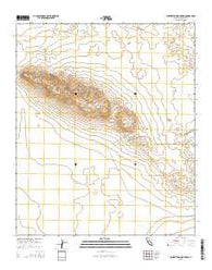 Superstition Mountain California Current topographic map, 1:24000 scale, 7.5 X 7.5 Minute, Year 2015
