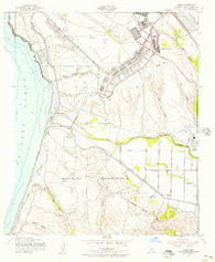 Surf California Historical topographic map, 1:24000 scale, 7.5 X 7.5 Minute, Year 1947