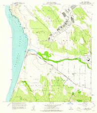 Surf California Historical topographic map, 1:24000 scale, 7.5 X 7.5 Minute, Year 1959
