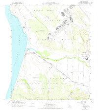 Surf California Historical topographic map, 1:24000 scale, 7.5 X 7.5 Minute, Year 1959