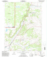 Surprise Station California Historical topographic map, 1:24000 scale, 7.5 X 7.5 Minute, Year 1993