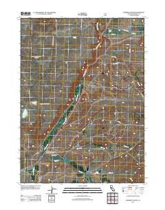 Surprise Station California Historical topographic map, 1:24000 scale, 7.5 X 7.5 Minute, Year 2012