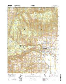 Susanville California Current topographic map, 1:24000 scale, 7.5 X 7.5 Minute, Year 2015