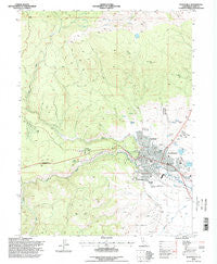Susanville California Historical topographic map, 1:24000 scale, 7.5 X 7.5 Minute, Year 1995