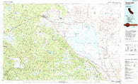 Susanville California Historical topographic map, 1:100000 scale, 30 X 60 Minute, Year 1984