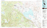 Susanville California Historical topographic map, 1:100000 scale, 30 X 60 Minute, Year 1984
