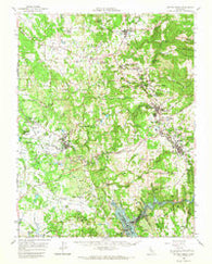 Sutter Creek California Historical topographic map, 1:62500 scale, 15 X 15 Minute, Year 1962