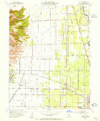 Sutter California Historical topographic map, 1:24000 scale, 7.5 X 7.5 Minute, Year 1952