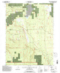 Swain Mountain California Historical topographic map, 1:24000 scale, 7.5 X 7.5 Minute, Year 1995