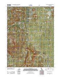 Swain Mountain California Historical topographic map, 1:24000 scale, 7.5 X 7.5 Minute, Year 2012