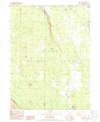 Swains Hole California Historical topographic map, 1:24000 scale, 7.5 X 7.5 Minute, Year 1985
