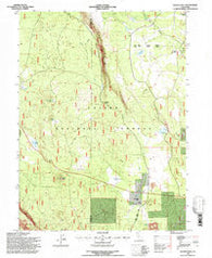 Swains Hole California Historical topographic map, 1:24000 scale, 7.5 X 7.5 Minute, Year 1995