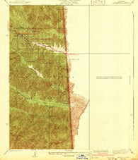 Swarthout California Historical topographic map, 1:24000 scale, 7.5 X 7.5 Minute, Year 1941