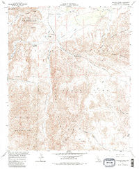 Sweeney Pass California Historical topographic map, 1:24000 scale, 7.5 X 7.5 Minute, Year 1959