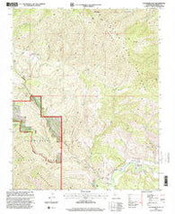 Sycamore Flat California Historical topographic map, 1:24000 scale, 7.5 X 7.5 Minute, Year 1995