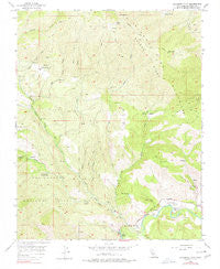 Sycamore Flat California Historical topographic map, 1:24000 scale, 7.5 X 7.5 Minute, Year 1956