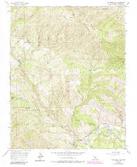 Sycamore Flat California Historical topographic map, 1:24000 scale, 7.5 X 7.5 Minute, Year 1956