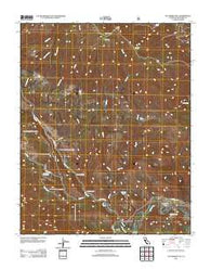 Sycamore Flat California Historical topographic map, 1:24000 scale, 7.5 X 7.5 Minute, Year 2012