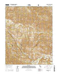 Sycamore Flat California Current topographic map, 1:24000 scale, 7.5 X 7.5 Minute, Year 2015