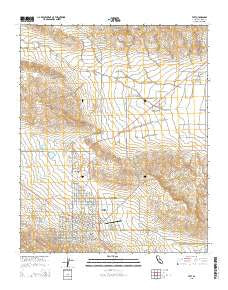 Taft California Current topographic map, 1:24000 scale, 7.5 X 7.5 Minute, Year 2015