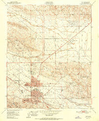 Taft California Historical topographic map, 1:24000 scale, 7.5 X 7.5 Minute, Year 1951
