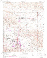 Taft California Historical topographic map, 1:24000 scale, 7.5 X 7.5 Minute, Year 1950