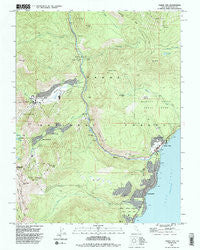 Tahoe City California Historical topographic map, 1:24000 scale, 7.5 X 7.5 Minute, Year 1992