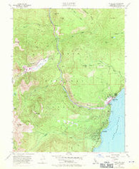 Tahoe City California Historical topographic map, 1:24000 scale, 7.5 X 7.5 Minute, Year 1955