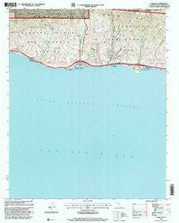 Tajiguas California Historical topographic map, 1:24000 scale, 7.5 X 7.5 Minute, Year 1995