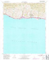 Tajiguas California Historical topographic map, 1:24000 scale, 7.5 X 7.5 Minute, Year 1953