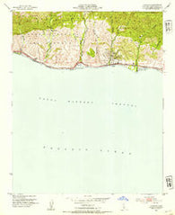 Tajiguas California Historical topographic map, 1:24000 scale, 7.5 X 7.5 Minute, Year 1953
