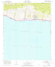 Tajiguas California Historical topographic map, 1:24000 scale, 7.5 X 7.5 Minute, Year 1953
