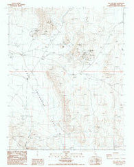 Talc City Hills California Historical topographic map, 1:24000 scale, 7.5 X 7.5 Minute, Year 1987