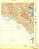 Tamalpais California Historical topographic map, 1:62500 scale, 15 X 15 Minute, Year 1897