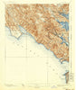 Tamalpais California Historical topographic map, 1:62500 scale, 15 X 15 Minute, Year 1897