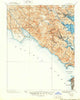 Tamalpais California Historical topographic map, 1:62500 scale, 15 X 15 Minute, Year 1897