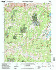 Tamarack California Historical topographic map, 1:24000 scale, 7.5 X 7.5 Minute, Year 2001