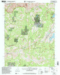 Tamarack California Historical topographic map, 1:24000 scale, 7.5 X 7.5 Minute, Year 2001