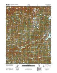 Tamarack California Historical topographic map, 1:24000 scale, 7.5 X 7.5 Minute, Year 2012